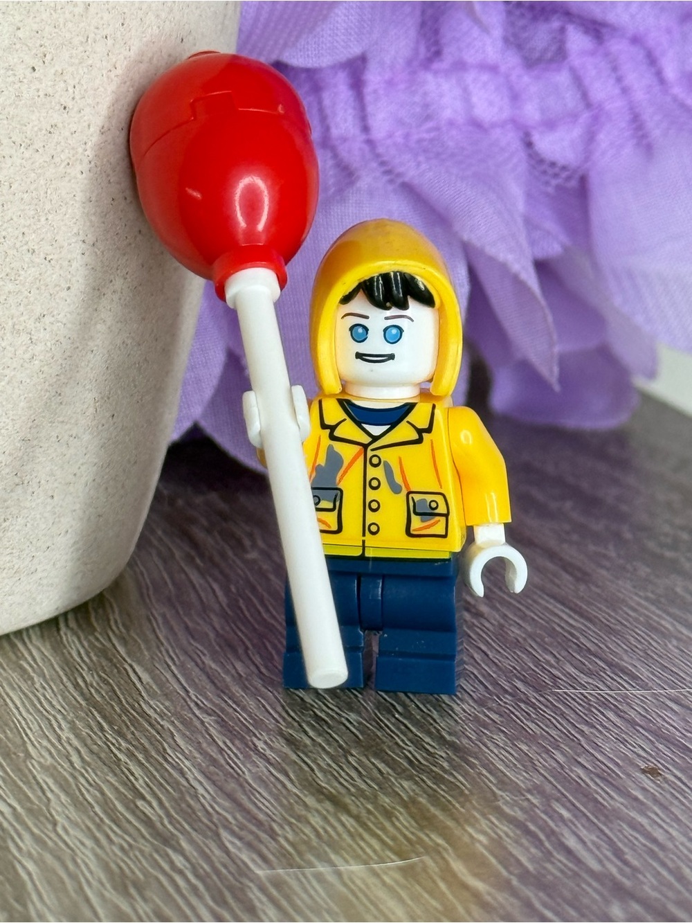 Lego style Georgie from IT figurine building blocks unbranded